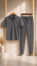 2 Pcs Dry Fit Summer Tracksuit Stay Cool in All Day ✔