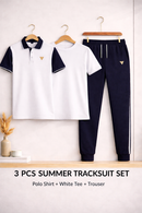 3Pcs Summer Dry Fit Tracksuit Set ~ Stay Cool In 50℃