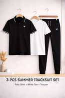 3Pcs Summer Dry Fit Tracksuit Set ~ Stay Cool In 50℃
