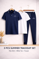 3Pcs Summer Dry Fit Tracksuit Set ~ Stay Cool In 50℃