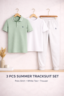 3Pcs Summer Dry Fit Tracksuit Set ~ Stay Cool In 50℃