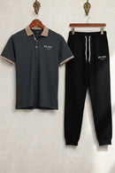 Men’s Premium 2PCS Track Suit – Mountain Print | Gym & Casual Wear